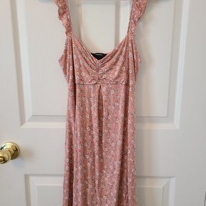 Pink Floral Dress